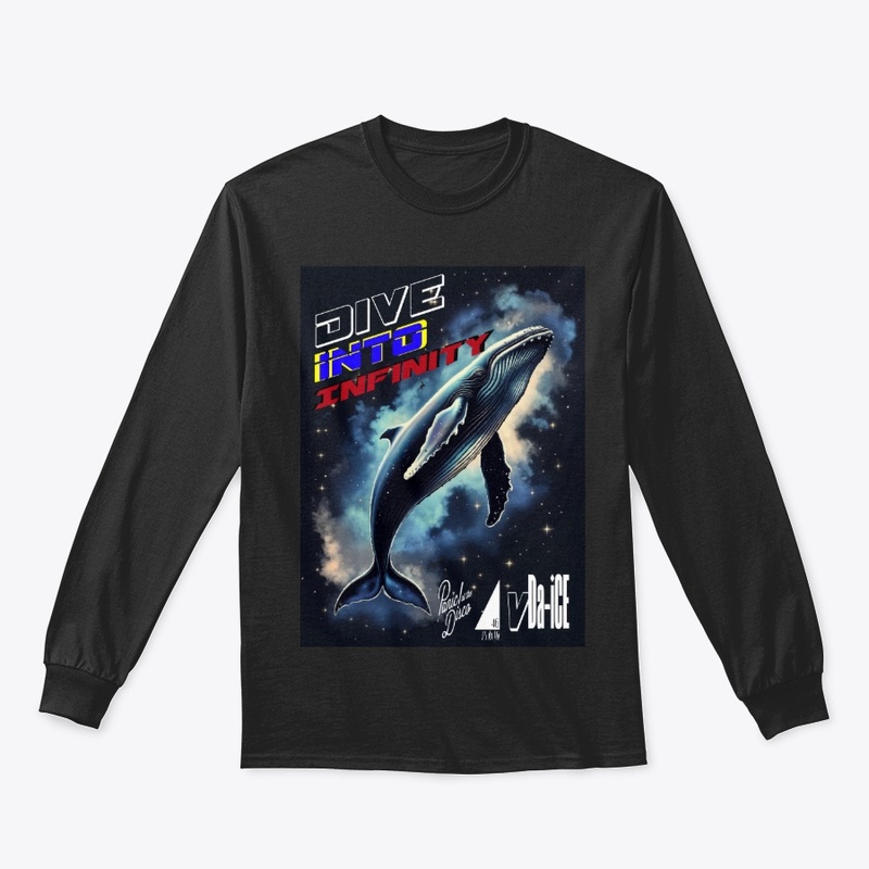 Dive Into Infinity Dark Whale LngSlevTee