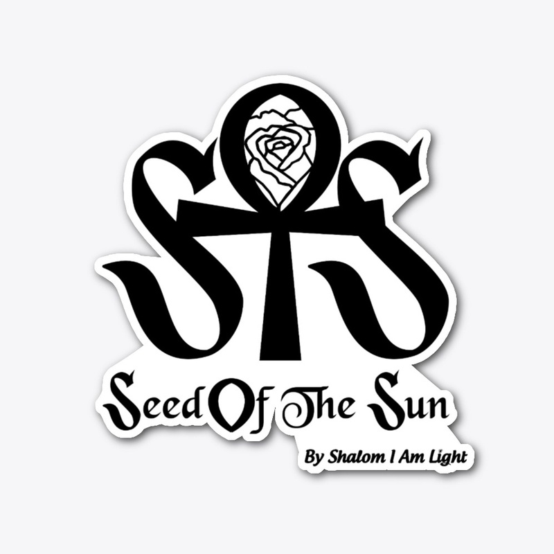 Seed Of The Sun Black White Rose