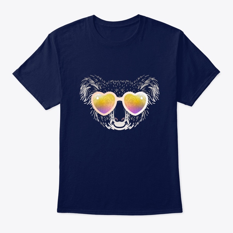 Cute Koala in Sunglasses (Colored+sg05)