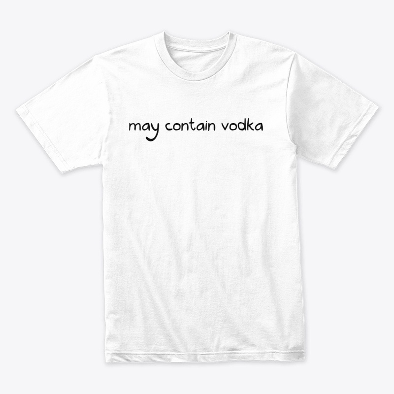 may contain vodka