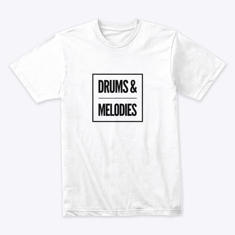 Drums & Melodies  (Black on Light)