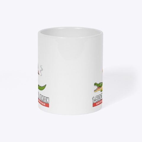 Fl Man Mug White T-Shirt Right