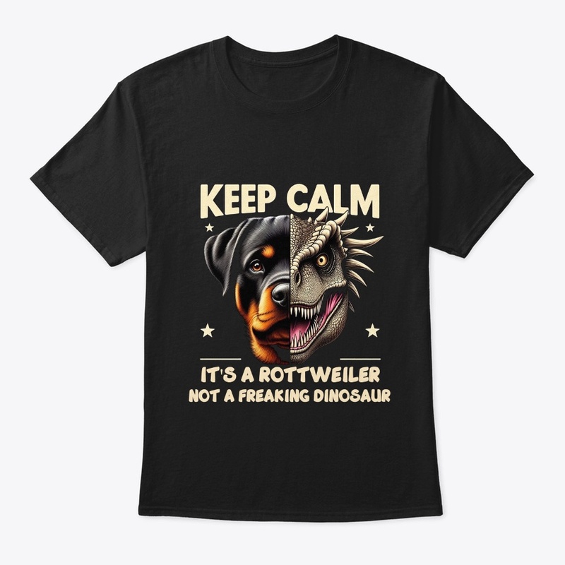 It's a Rottweiler, not a Dinosaur