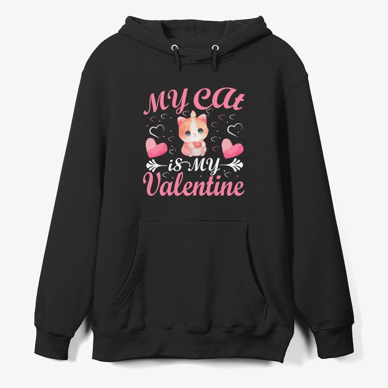 my cat is my valentine