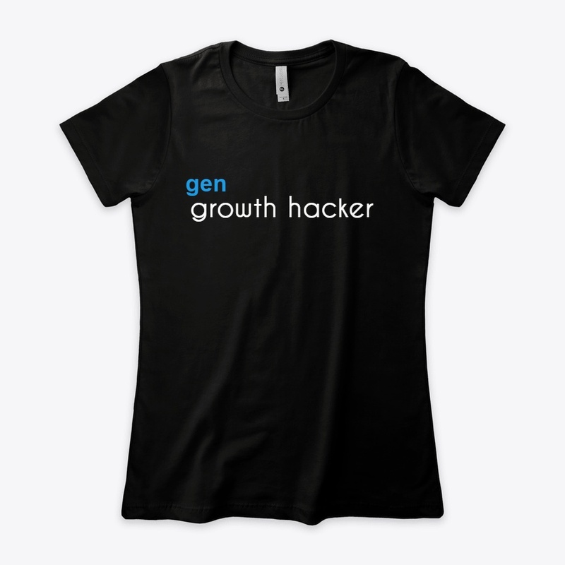 Growth hacker shirt - unisex - gen blue