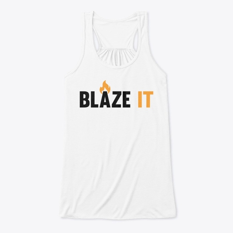 Blaze It! Black on White 1