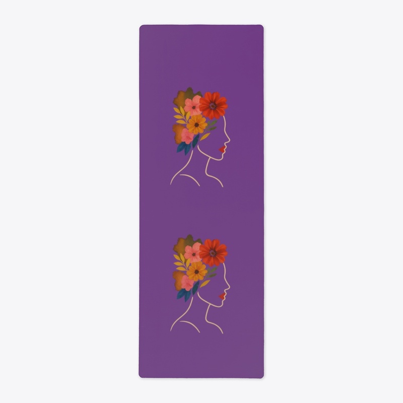 Floral Reflection – Abstract Portrait B