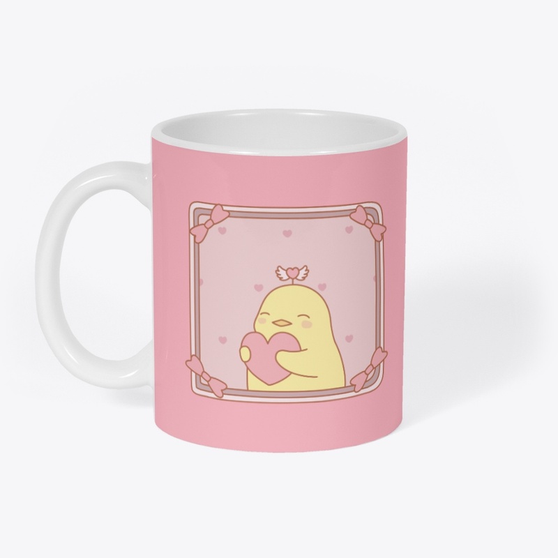 Heart Chick Mug