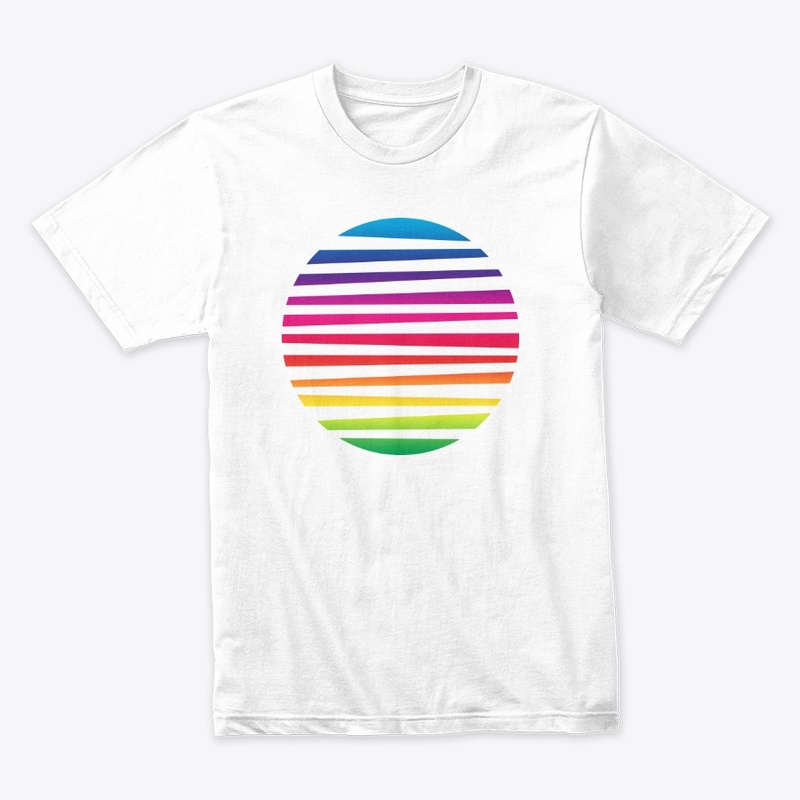 Striped Rainbow Sun Shirt