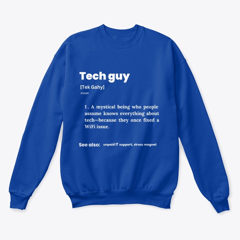 TechGuy Funny T Shirt for Coders & Geeks