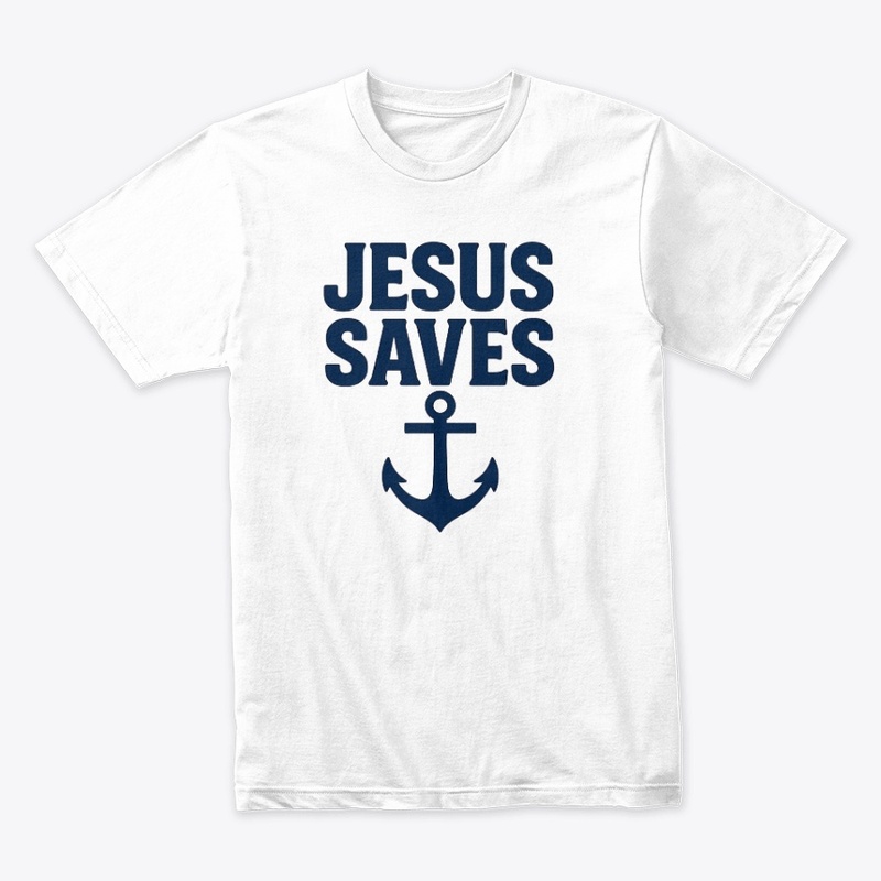 Jesus Saves Anchor of Hope