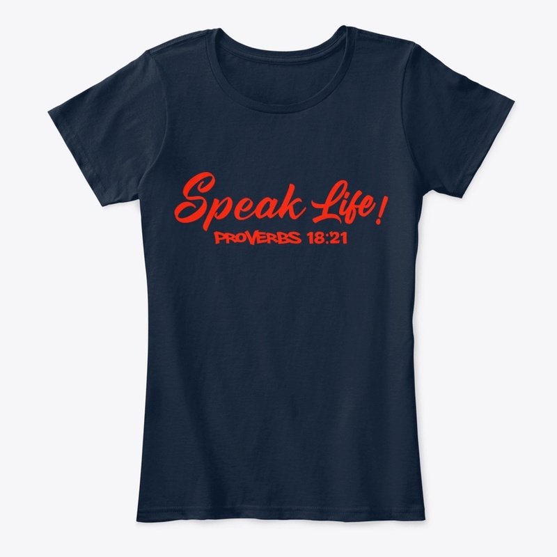 Speak Life!(Red Ink)