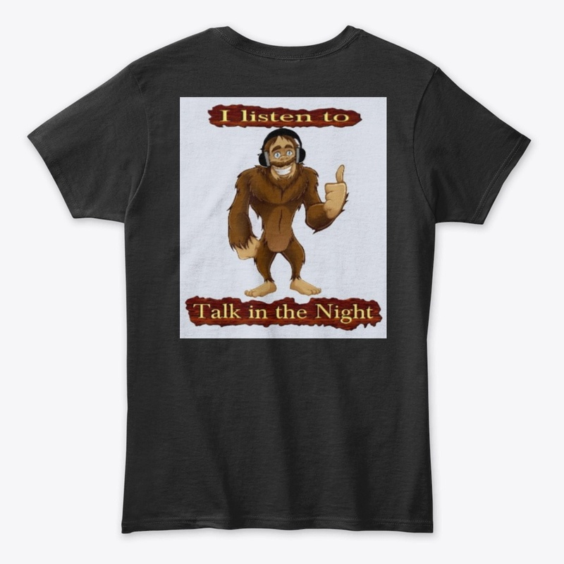 TITN Bigfoot listens Women's Apparel