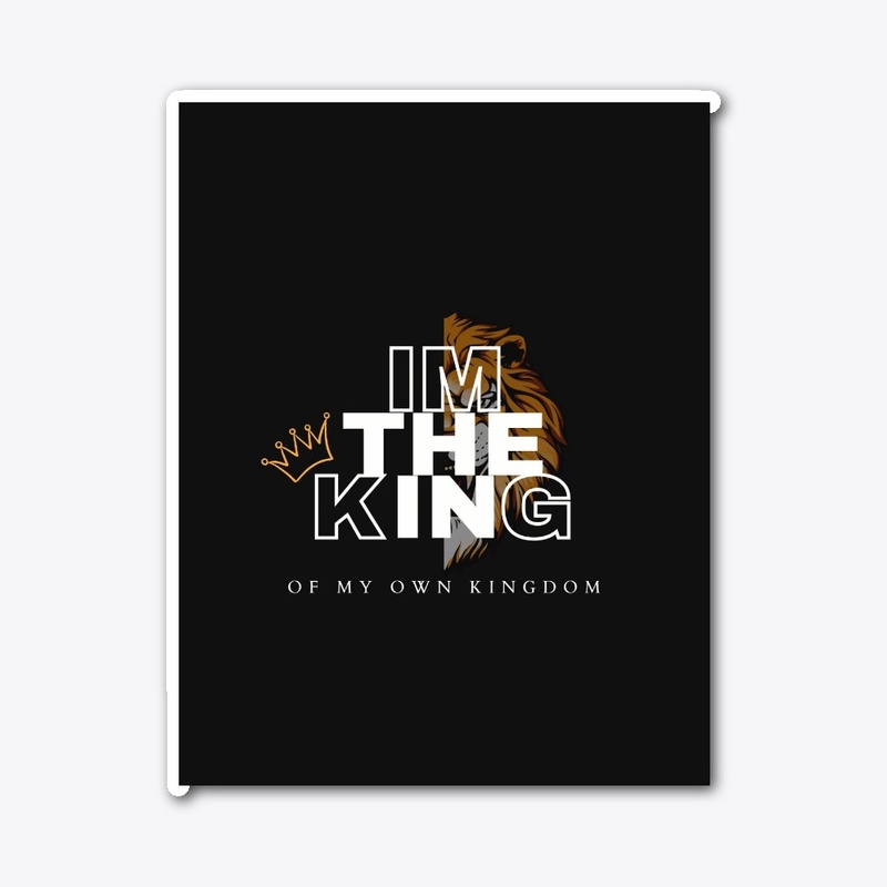 I Am The King * Lion Graphic T-Shirt