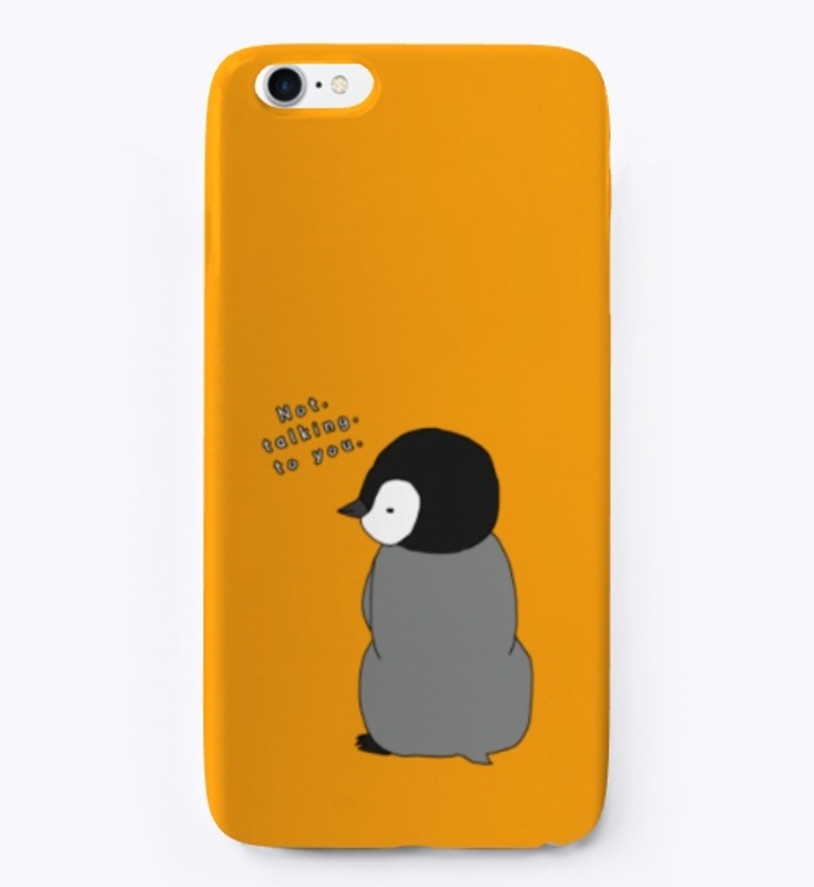 Not Talking to You - Cute Baby Penguin