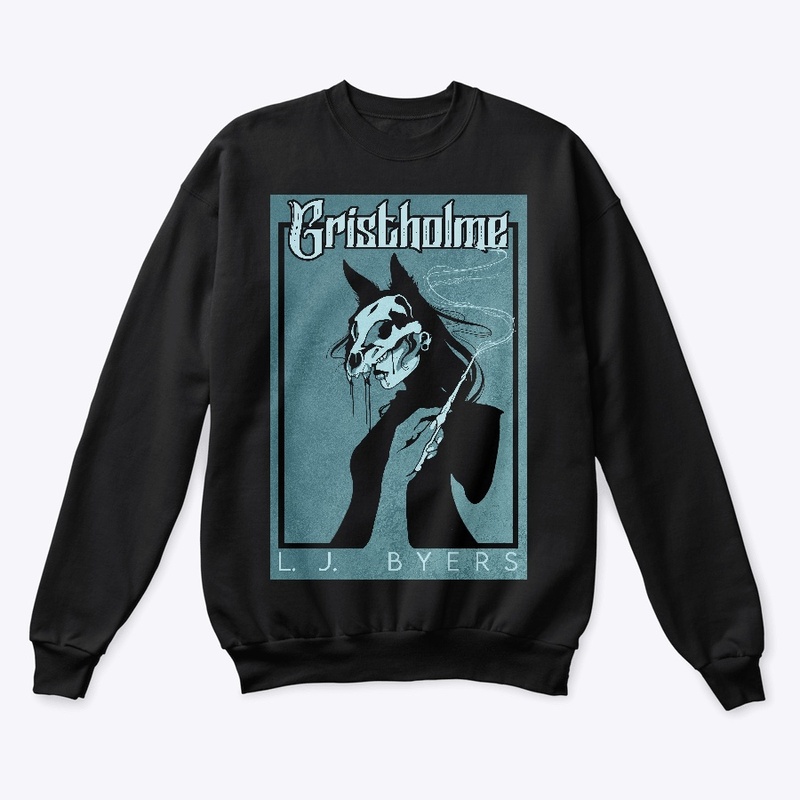 The Gristholme Book Cover in Black