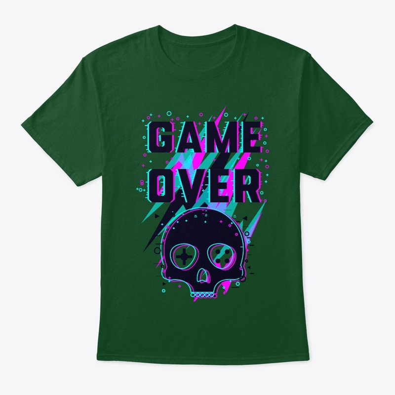 Game Over T-Shirt | Avail in Multicolour