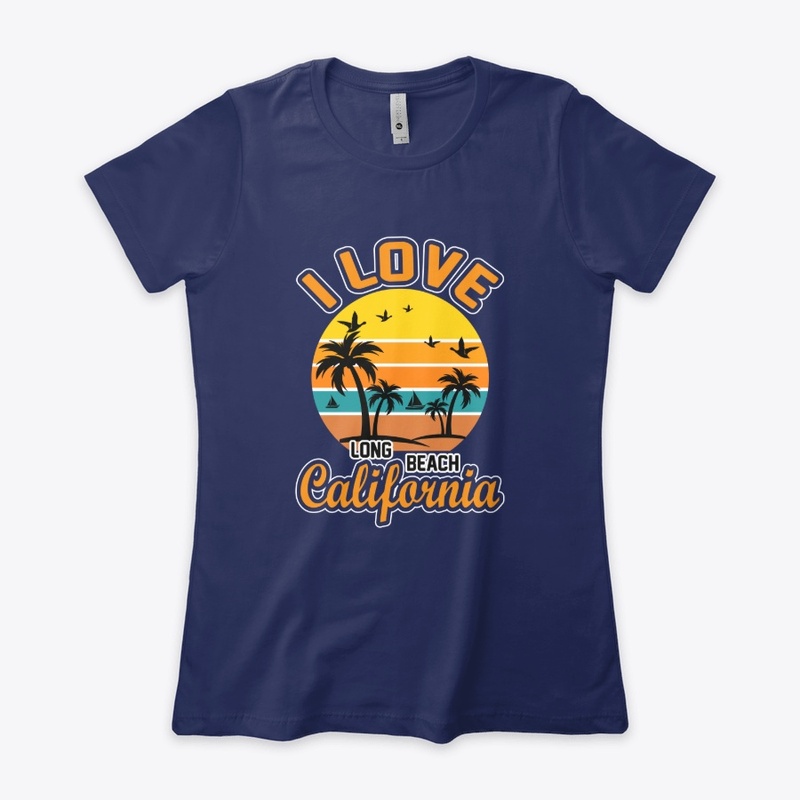 Long Beach California - Summer T  Shirt 