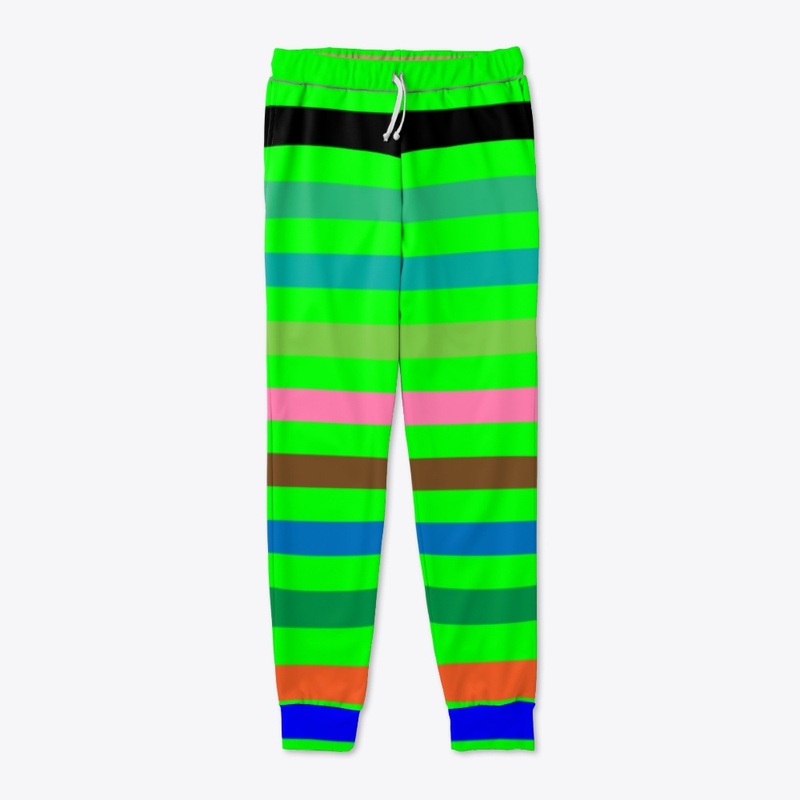 Unisex Horizontal Striped T Shirt