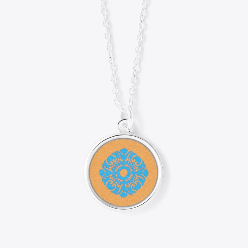 Tangerine And Turquoise