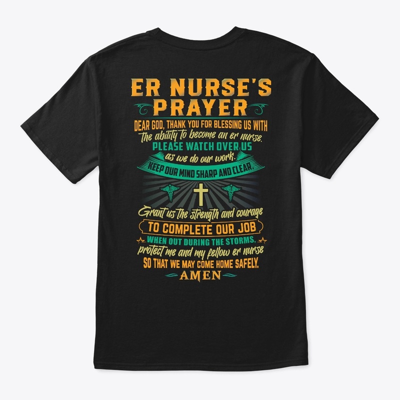 ER Nurse's Prayer Hoodie 