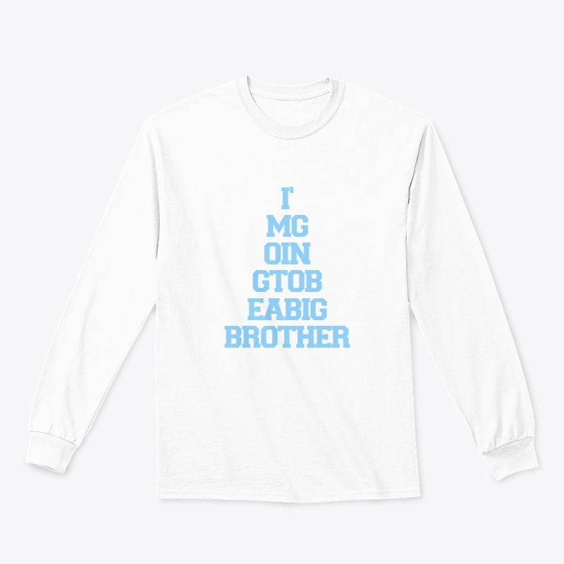 I'm Going To Be A Big Brother Design 1