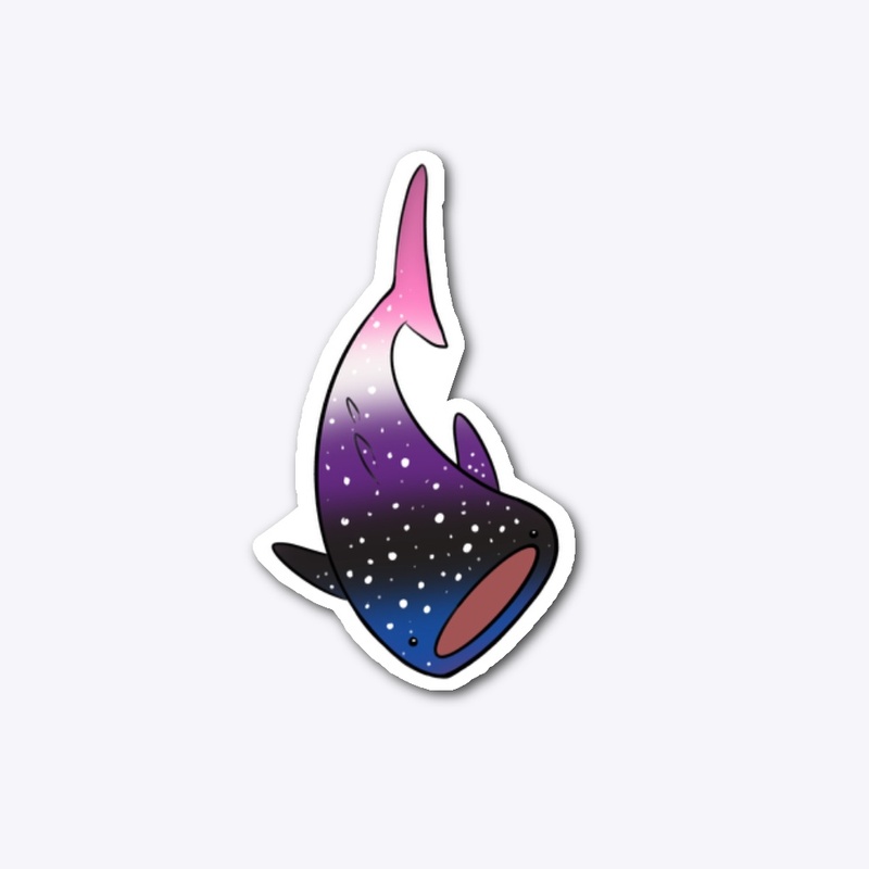 Gender fluid whale shark 