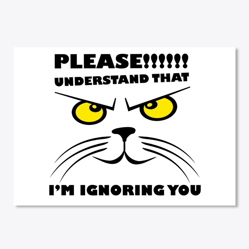Cat Ignoring