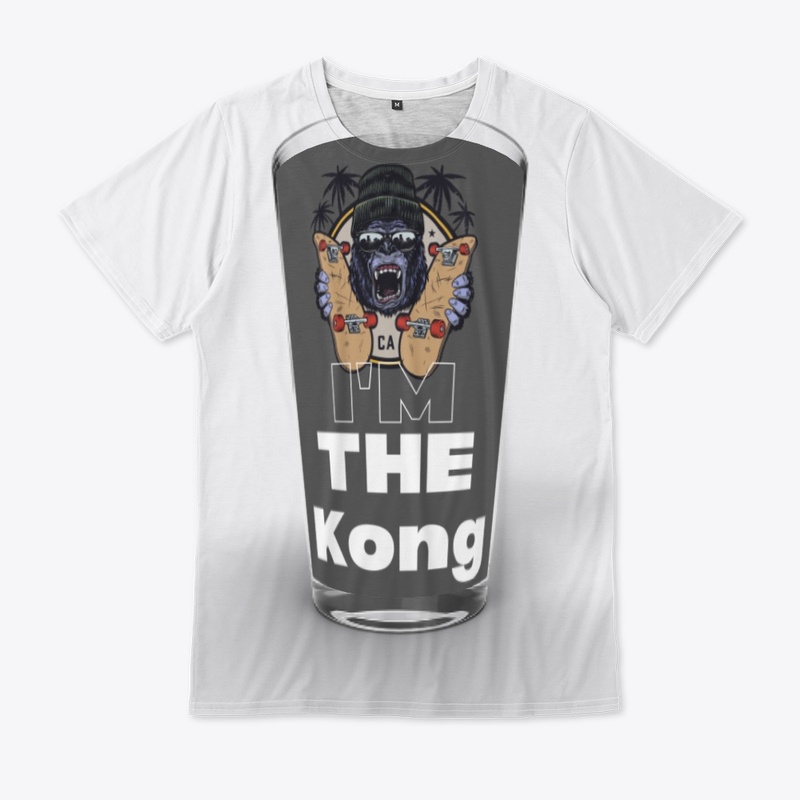 "Kong Attitude Tee: Rule with Style!"