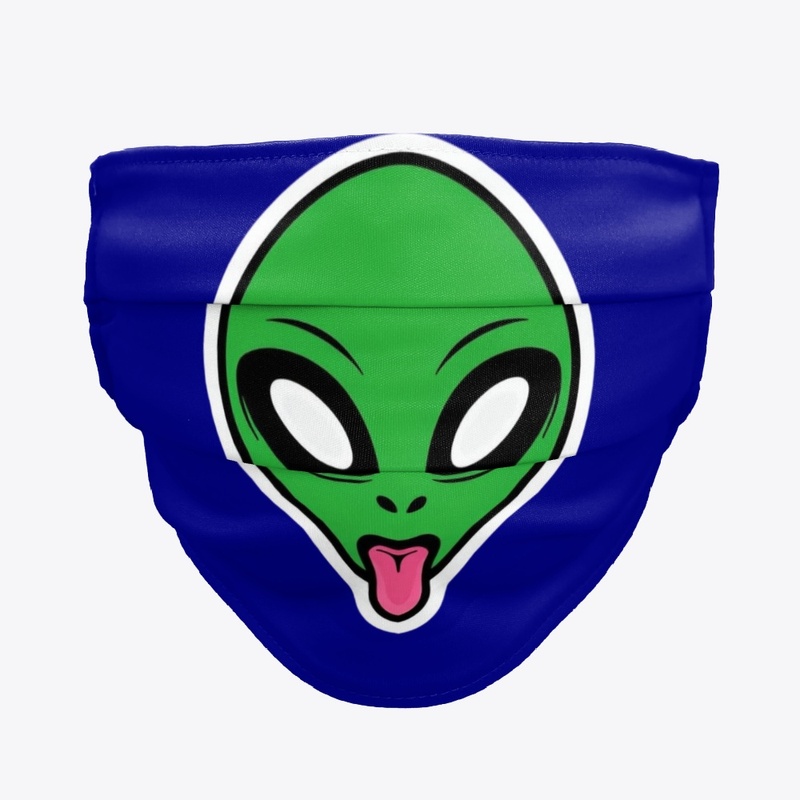 Cheeky Alien Face – Cosmic Humor