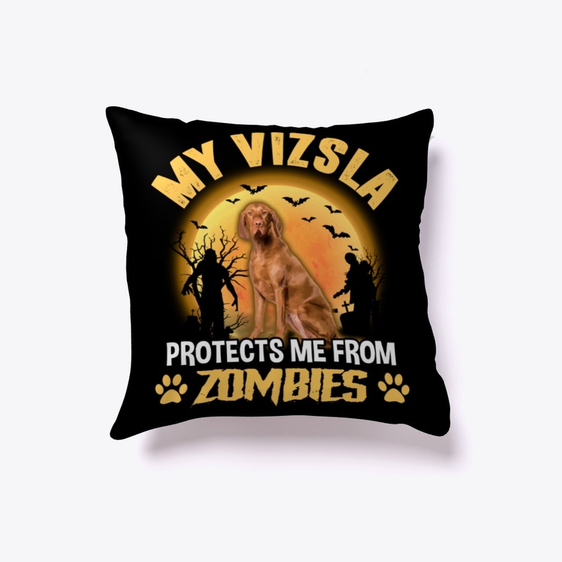 Halloween Vizsla Lover Gift Protect Me
