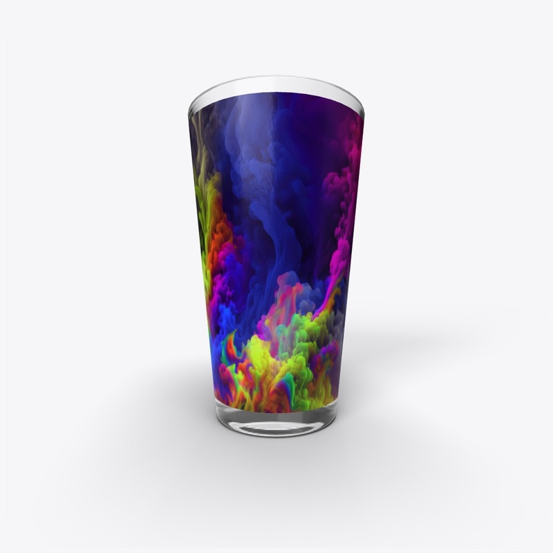 Colorful Liquid Ink Smoke design