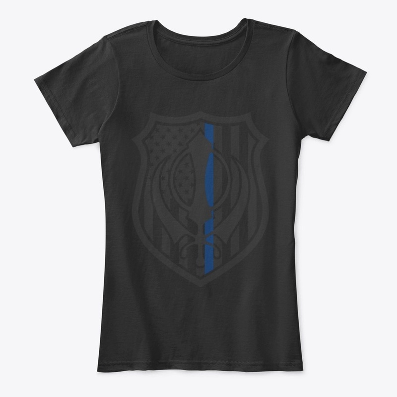 Thin Blue Line Sikh Khanda