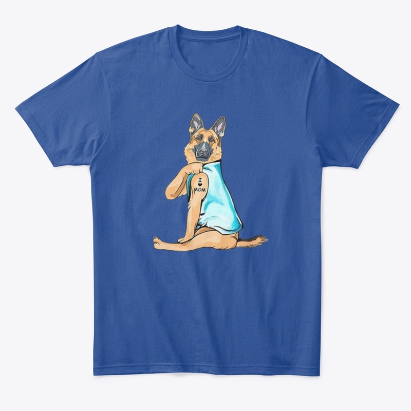 I Love Mom GSD Outfit