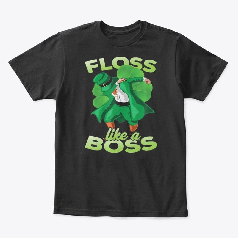 Dabbing Leprechaun Floss Like A Boss