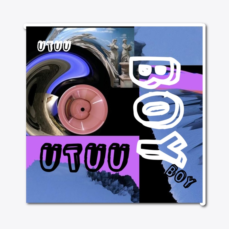 UTUU X BOY STICKER