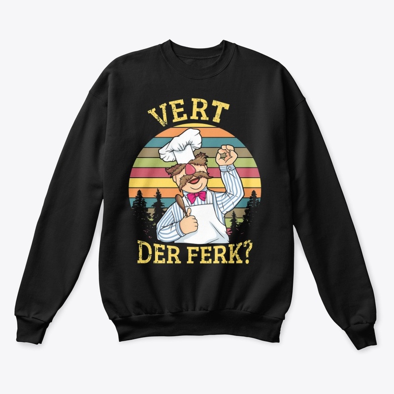 Retro Vintage Vert Der Ferk T Shirt