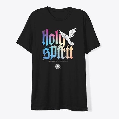 Holy Spirit Black Camiseta Front
