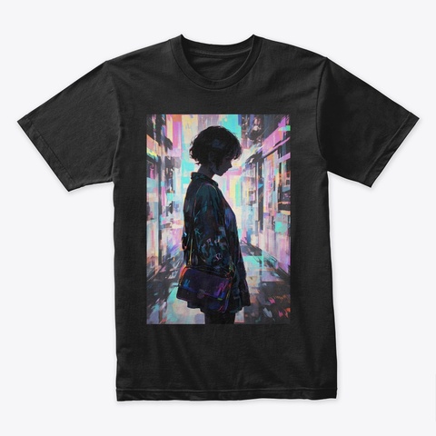 Contem Black T-Shirt Front
