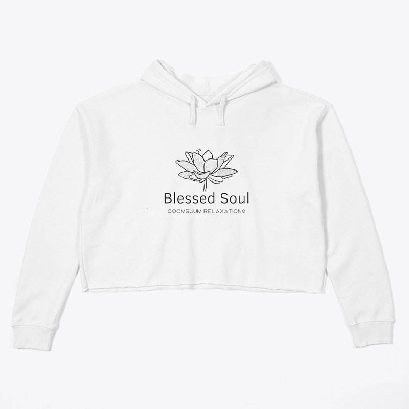Blessed Soul♥ Crop Hoodie