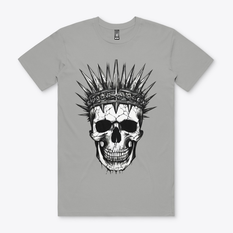 Crowned Skull Punk Style