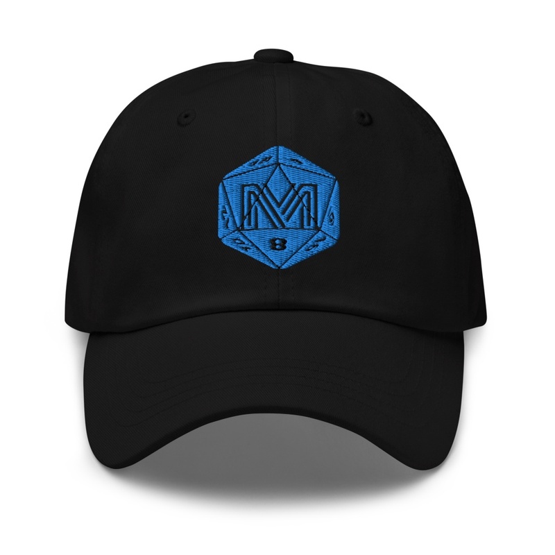 M Present Publishing Logo Dice Hat