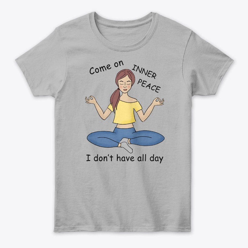 Come on inner peace I don't have all day