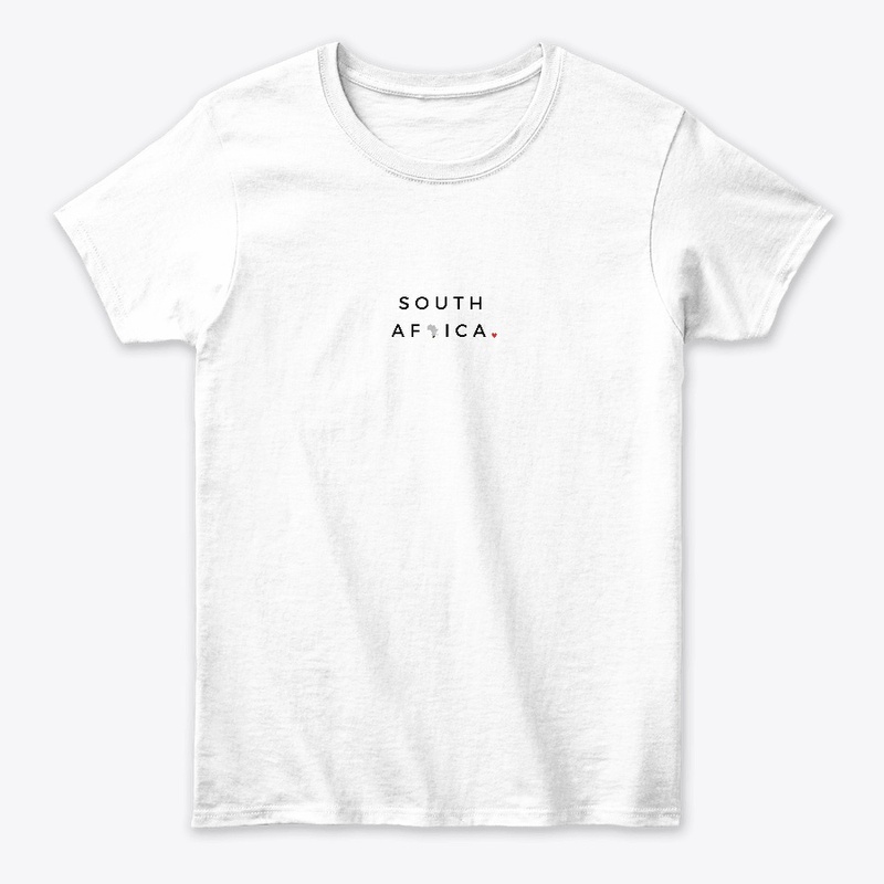 South Africa Love T-Shirt (White)