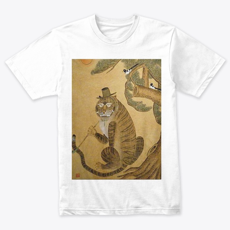 Korean Tiger Smoking Pipe