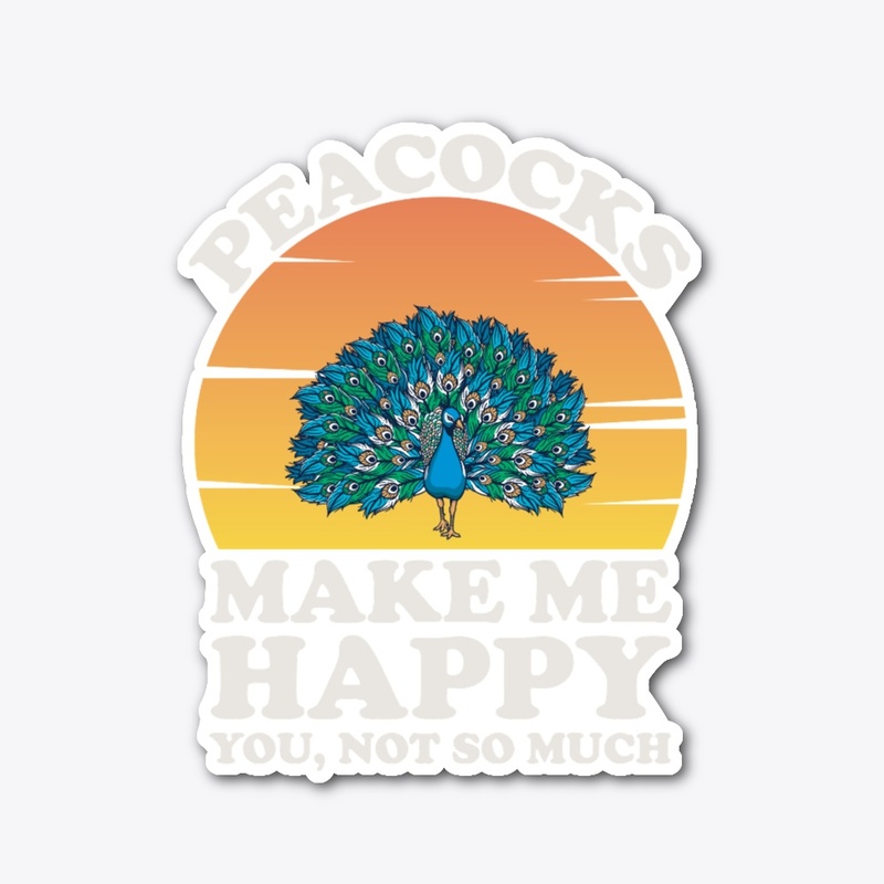 Funny Peacock T-shirt