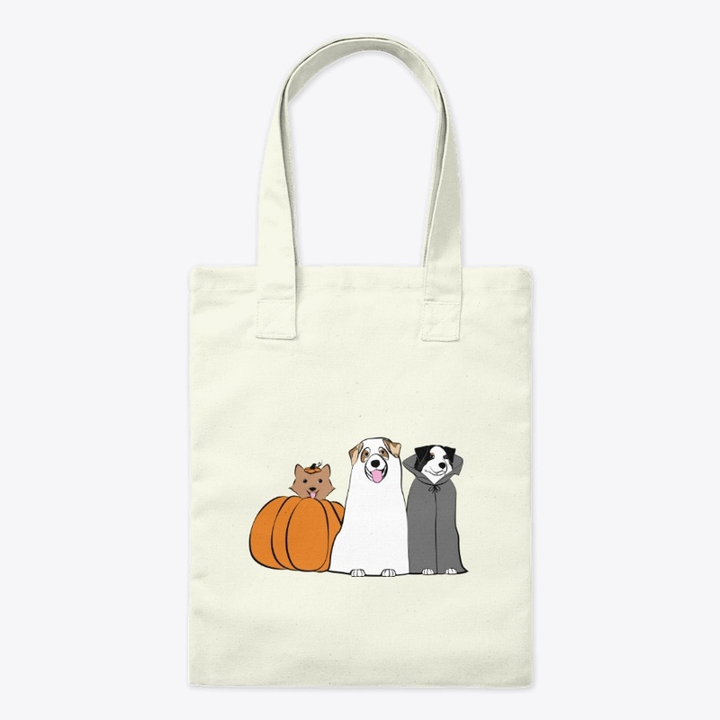 Spooky Scary Trick or Treat tote