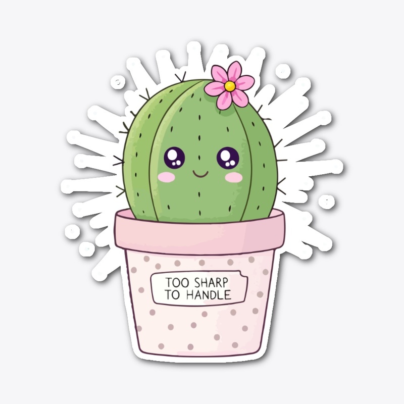 Too Sharp to Handle Cactus T-Shirt