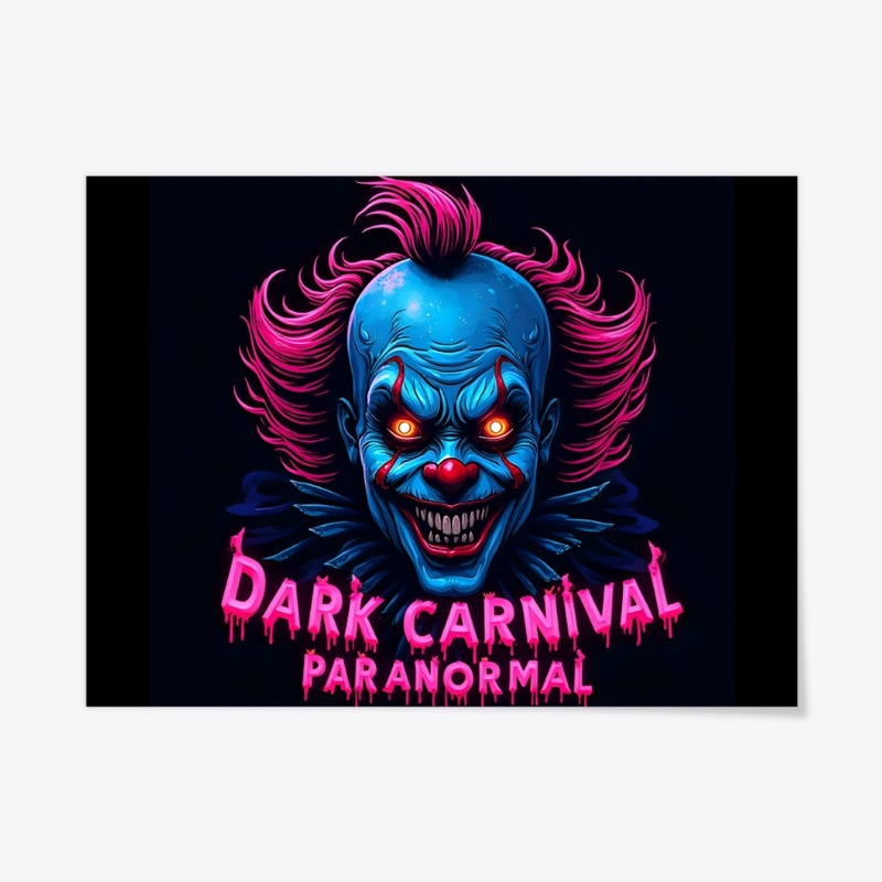 Neon Blacklight Poster