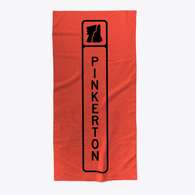 Pinkerton NH Town Line Signs Black
